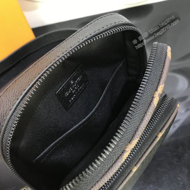 LV包包 LV新款男包 M68686黑 LV小花相機包 LV男士胸包  ydh3625